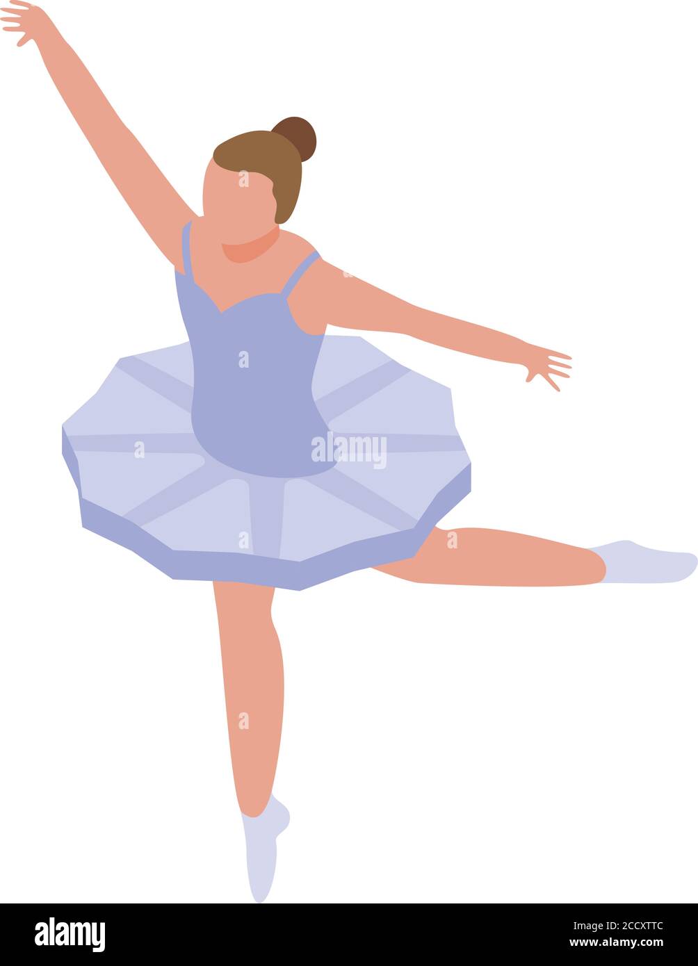 Little girl ballet class Stock Vector Images - Alamy