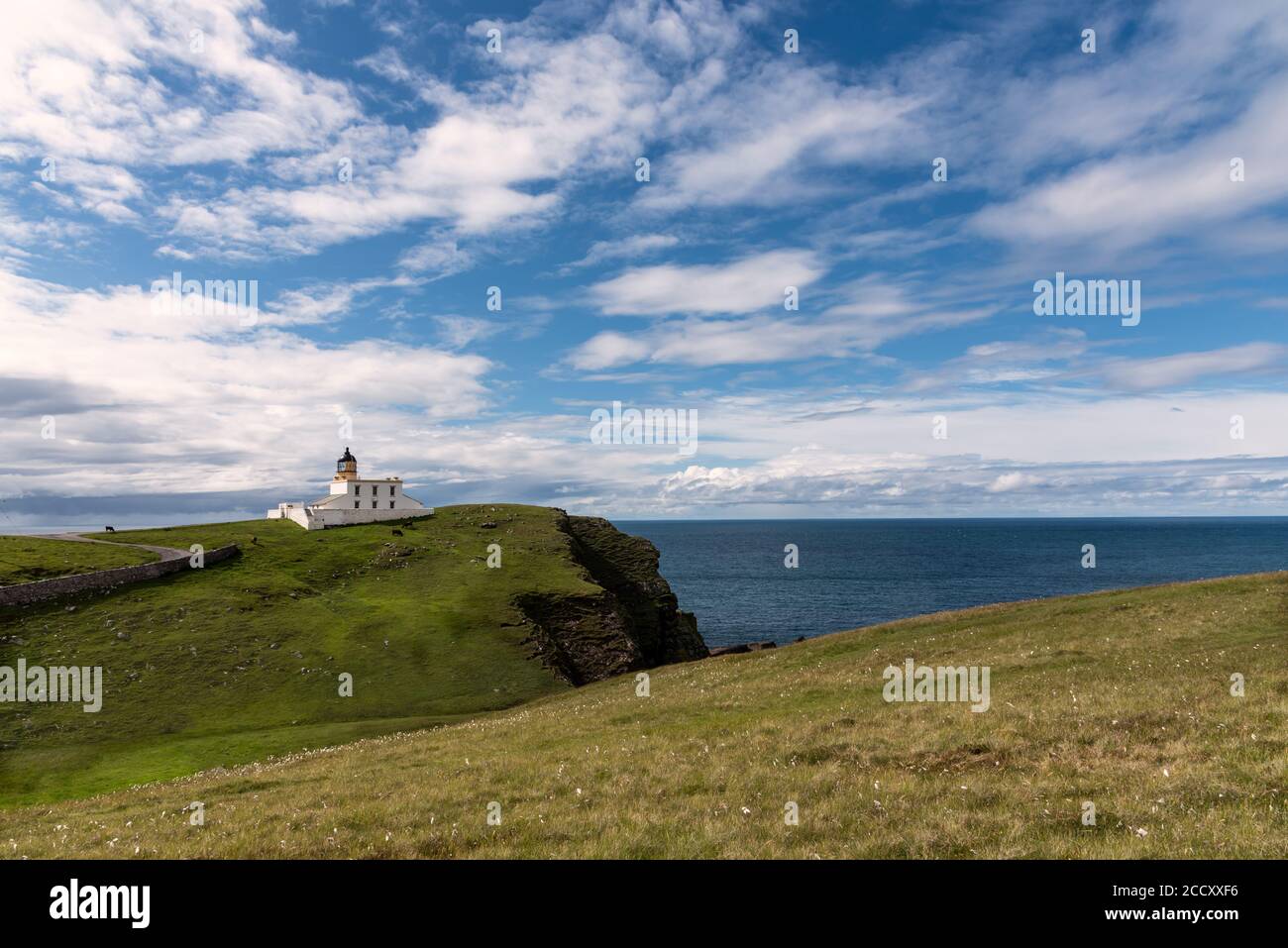 Stoer Head lighthouse, Scotland Stock Photo