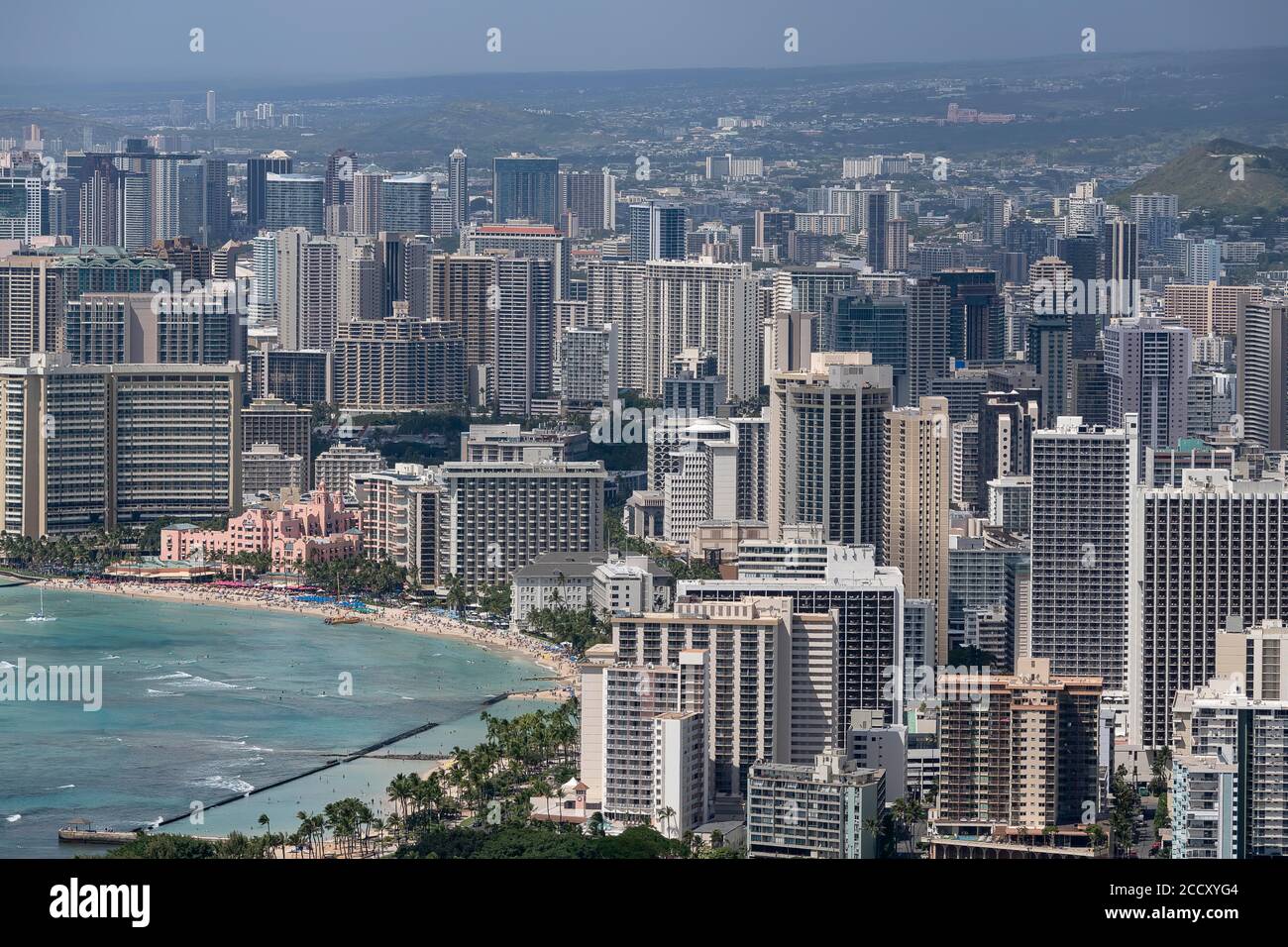 Oahu diamond head view from water hi-res stock photography and images ...