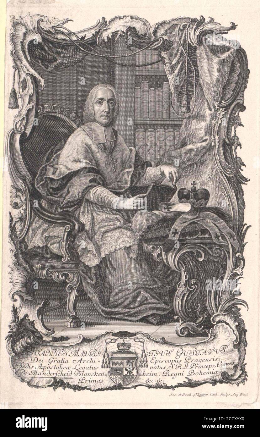 Johann von Manderscheidt. Stock Photo
