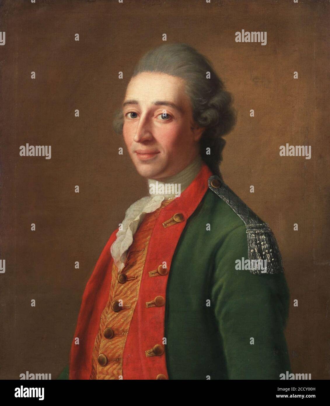 Johann Werner Kobold (1740 - 1803) - Johann Jakob von Pistor. Stock Photo