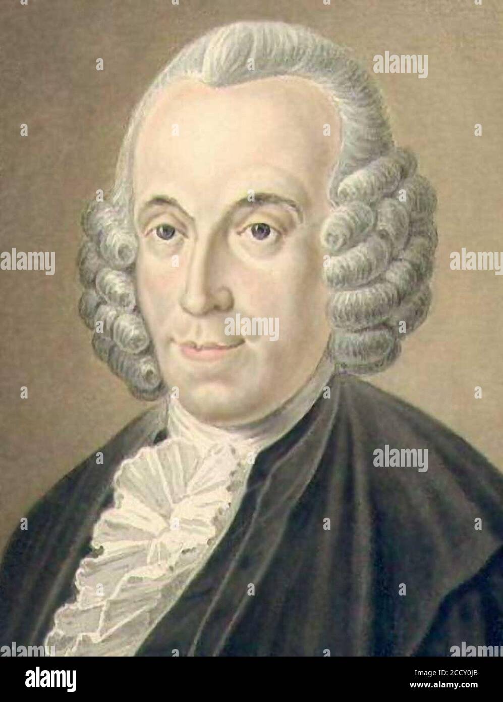 Johann-David-Hahn. Stock Photo