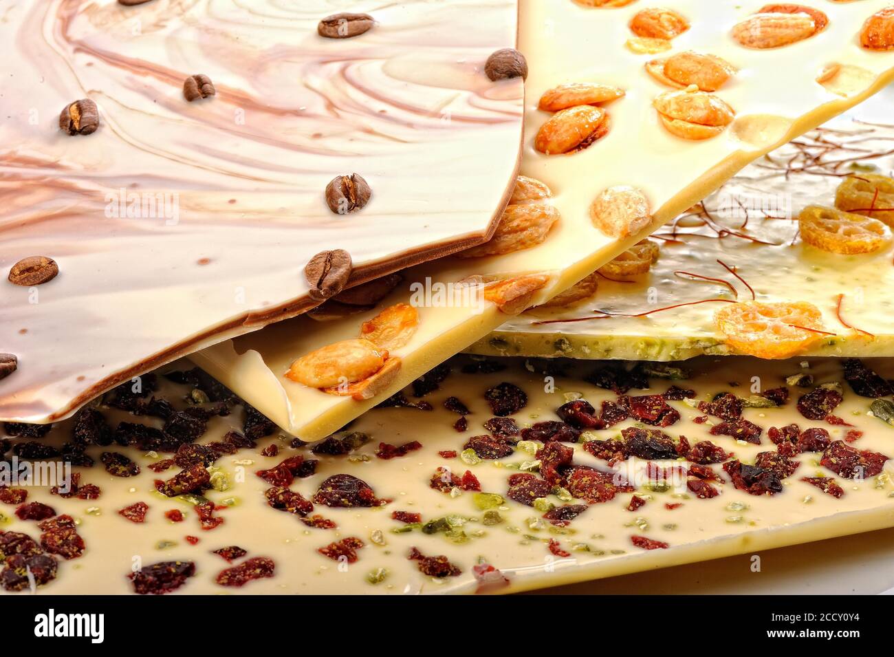 Various chocolate bars, stacked, Germany Stock Photo Alamy