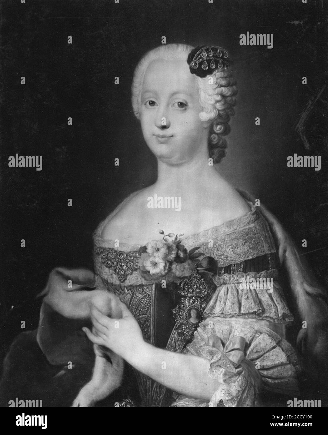 Johanna Elisabeth of HolsteinGottorp Stock Photo Alamy