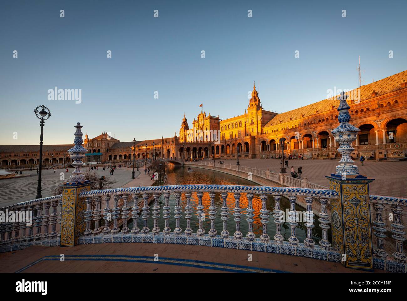 Canal Railing Andalusia railing hi-res stock photography and images - Alamy