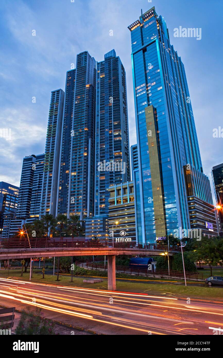 The modern dusk and skyscrapers hi-res stock photography and images - Alamy