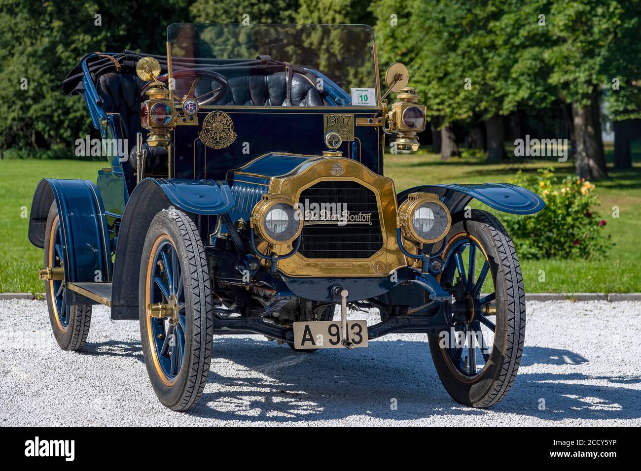 Oldtimer De Dion Bouton AU, built 1907, blue, Austria Stock Photo - Alamy