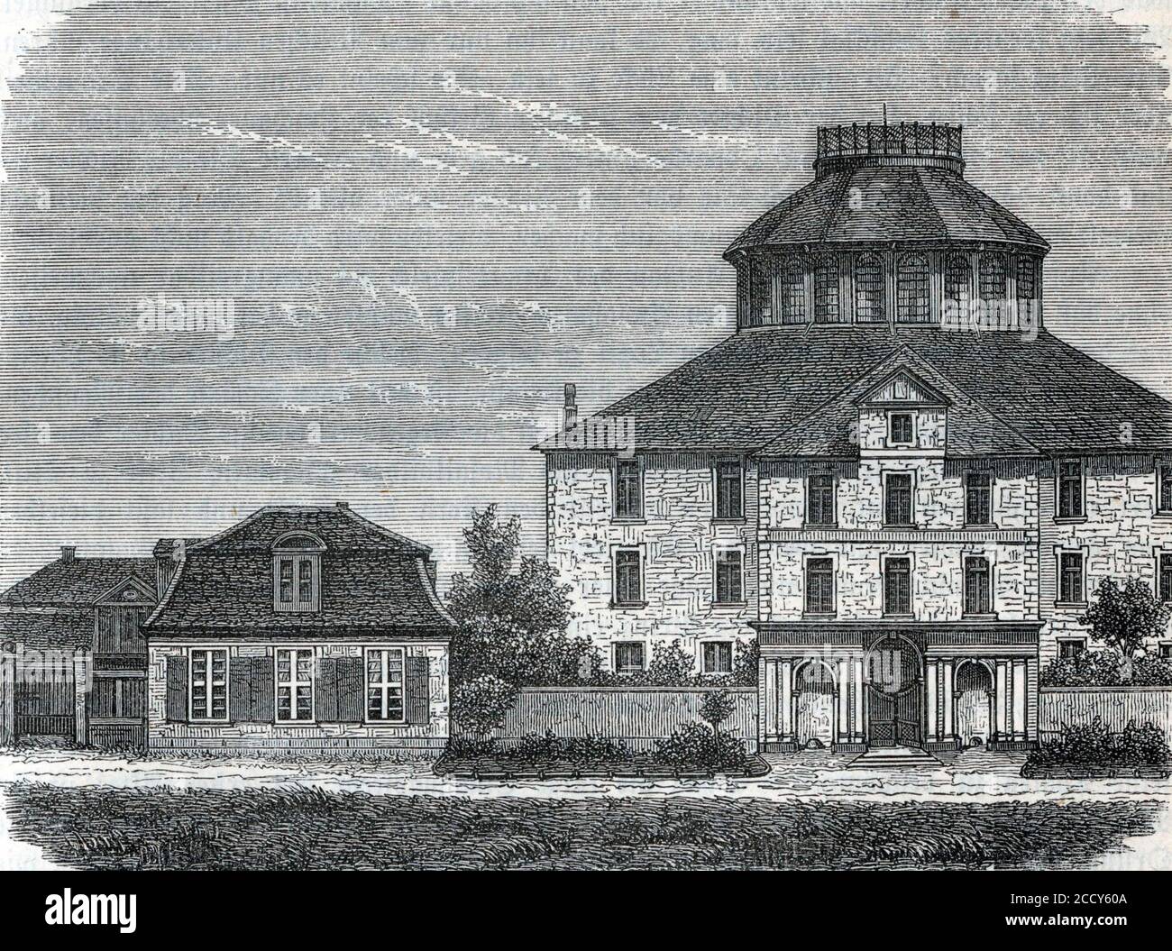 Residential house of Lessing and library in Wolfenbuettel, Historical ...