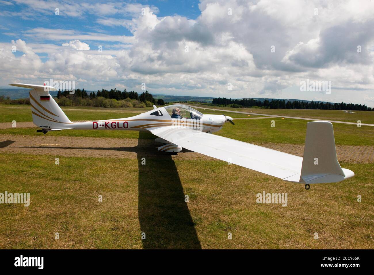 Motor glider type k36 tc114 diamond airplane super dimona hires stock photography and images