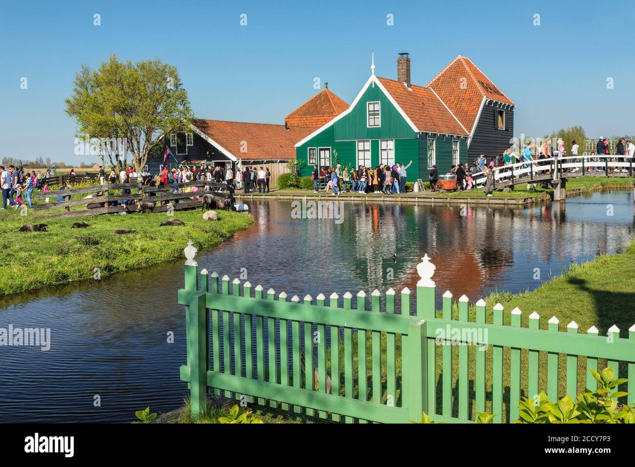 Zaanse Schans Open Air Museum Zaandam North Holland Netherlands Zaanse Schans Open Air Museum Zaandam North Holland Netherlands