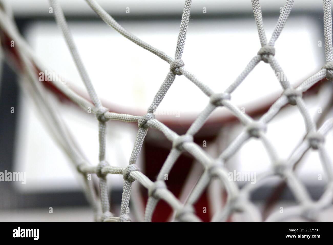 Details of a basketball rim and net as a sport background Stock Photo ...