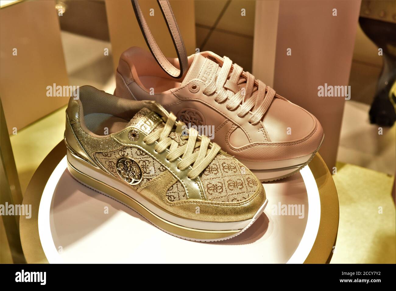 Guess shoes hi-res stock photography and images - Alamy