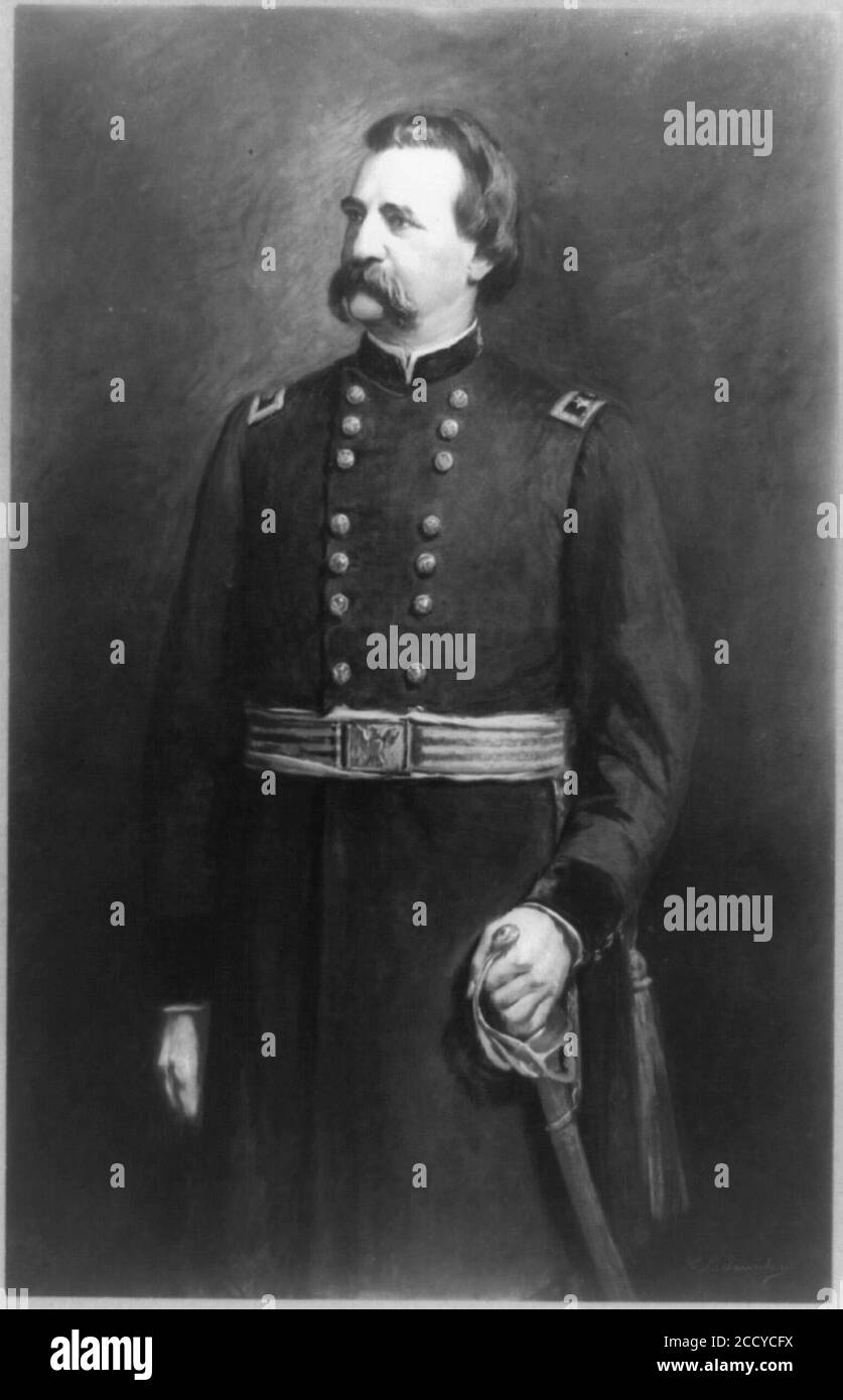 John Alexander Logan, three-quarter length portrait, facing left, in uniform)) - H.K. Saunders Stock Photo
