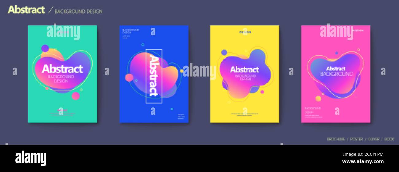 Fler Background Color Liquid flyer Stock Vector Images - Alamy