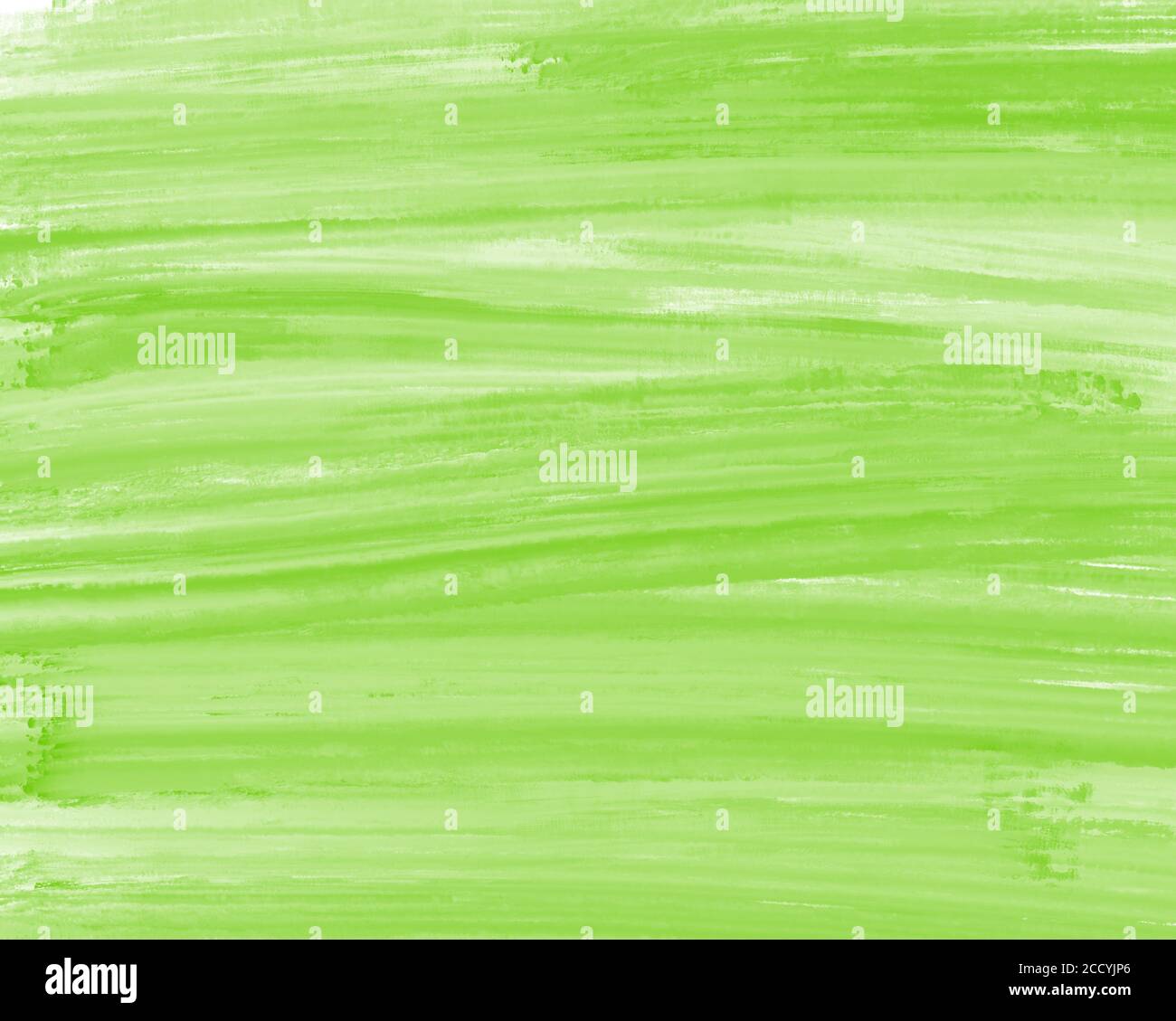Gentle lime green paint streaks with dry brush. Horizontal lineart