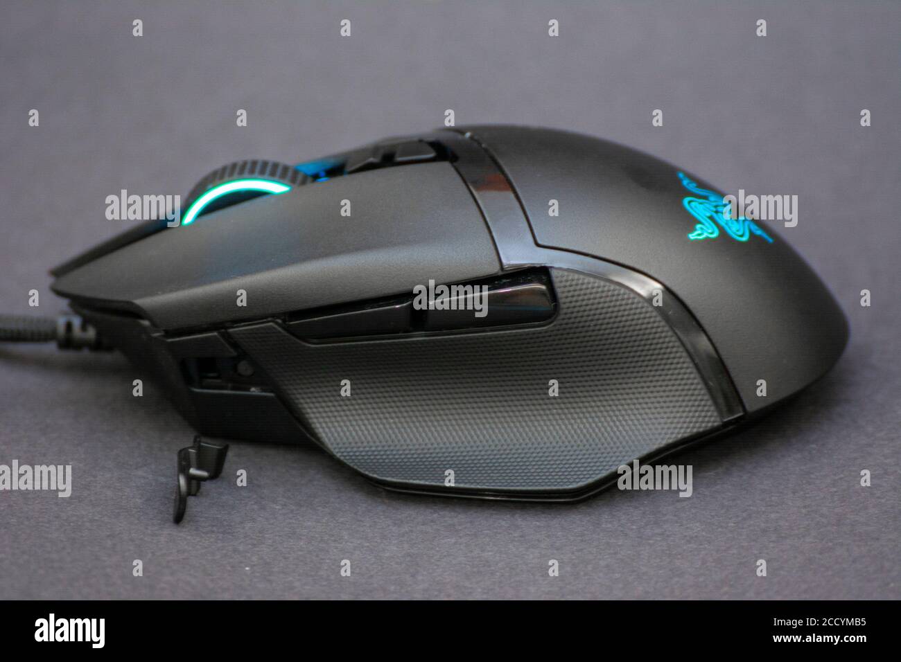 01 July 2020-Bucharest, Romania. Shots of the gaming mouse Razer Basilisk v2  made for a blog Stock Photo - Alamy