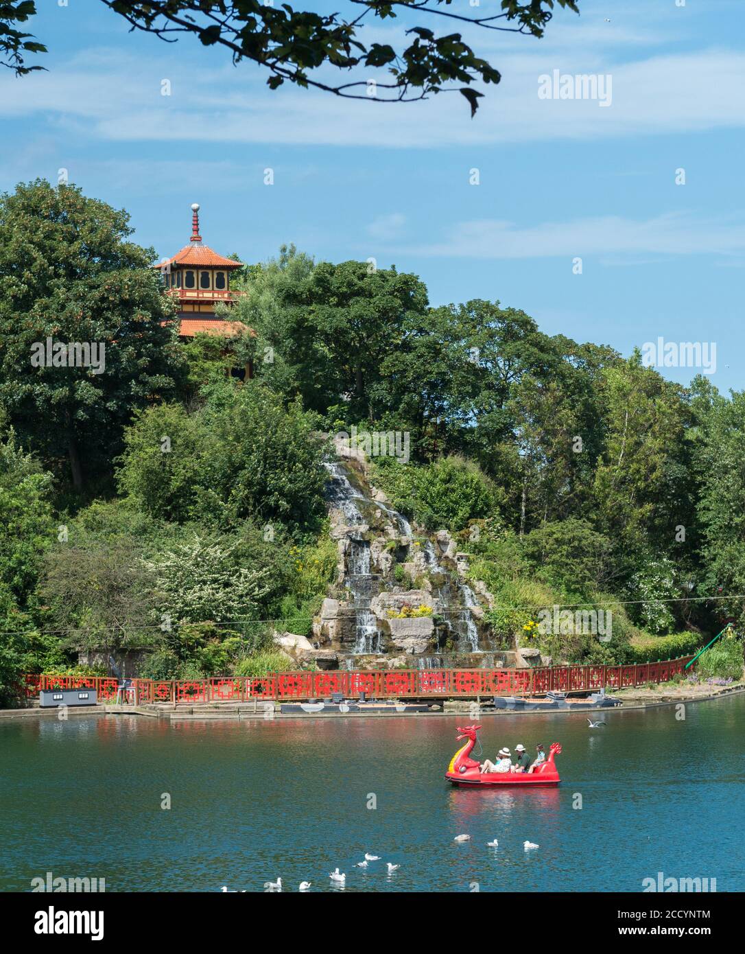 Peasholm park pedalo hires stock photography and images Alamy