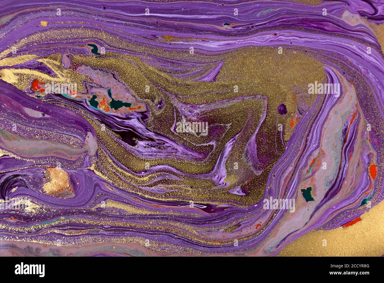 Purple marble abstract fluid art pattern Stock Photo - Alamy