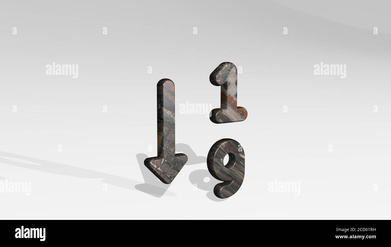 Number digit statue hi-res stock photography and images - Alamy