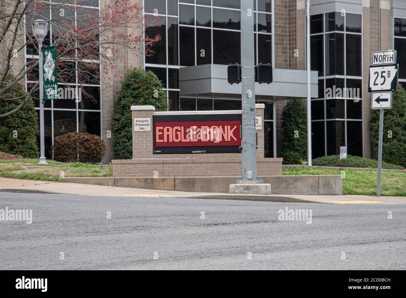 Heber Springs, AR.Businesses close, including a movie theater, bank