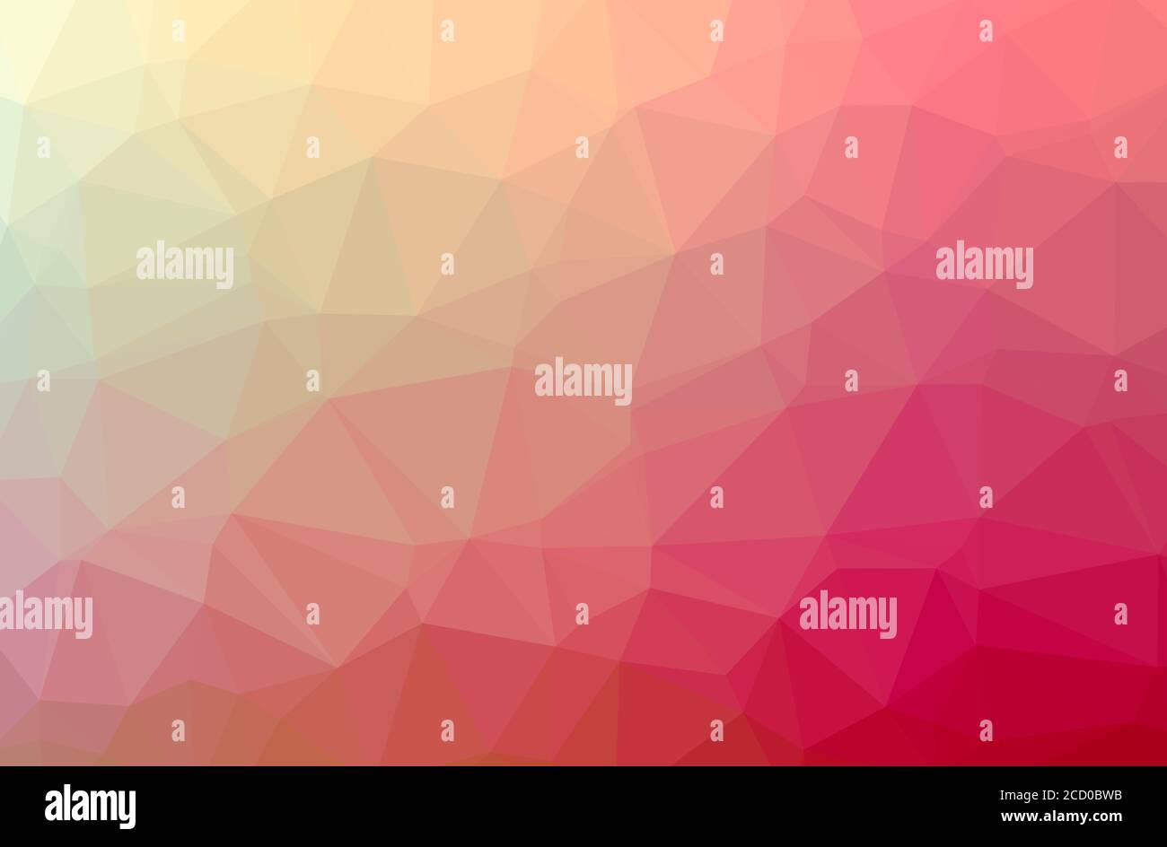 Illustration of abstract Red horizontal low poly background. Beautiful ...