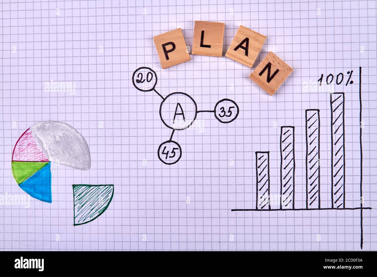 Business plan concept Stock Photo Alamy