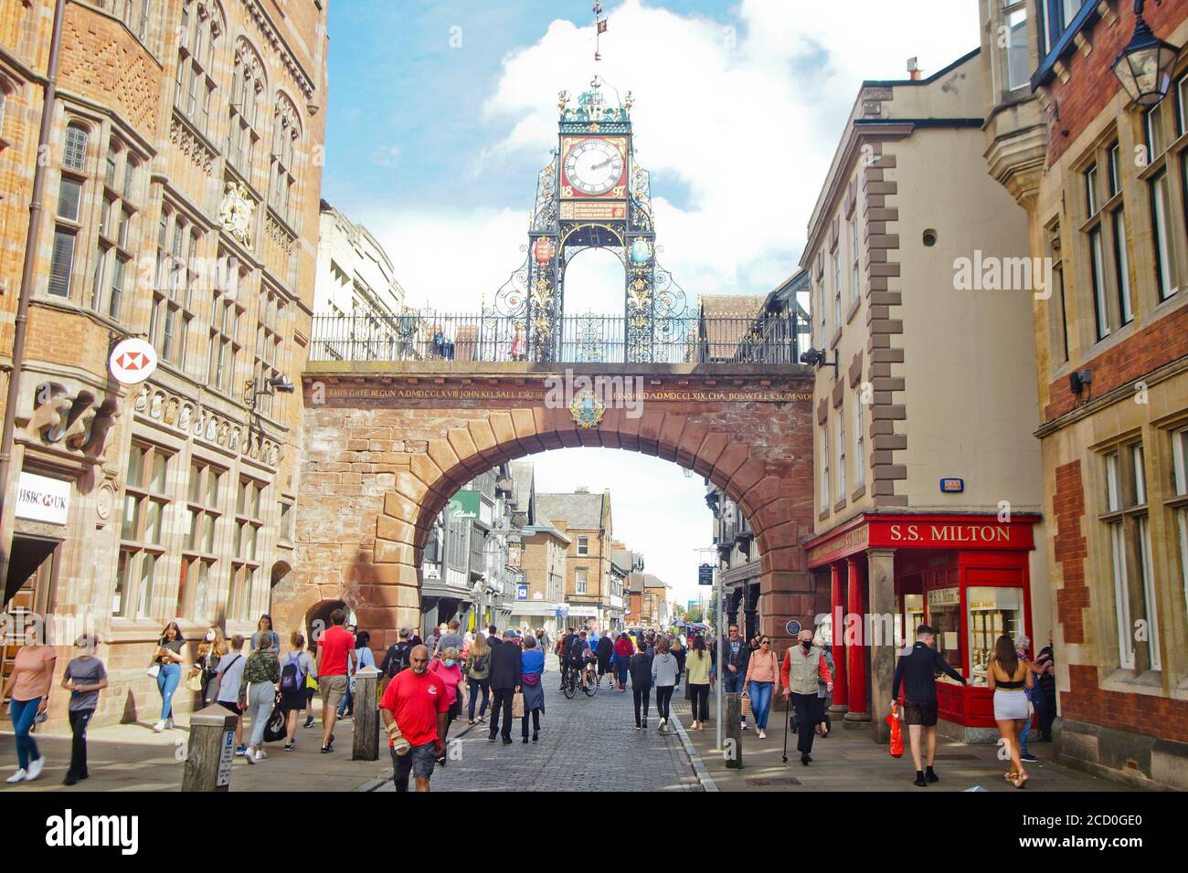 Chester City Centre Stock Photo - Alamy