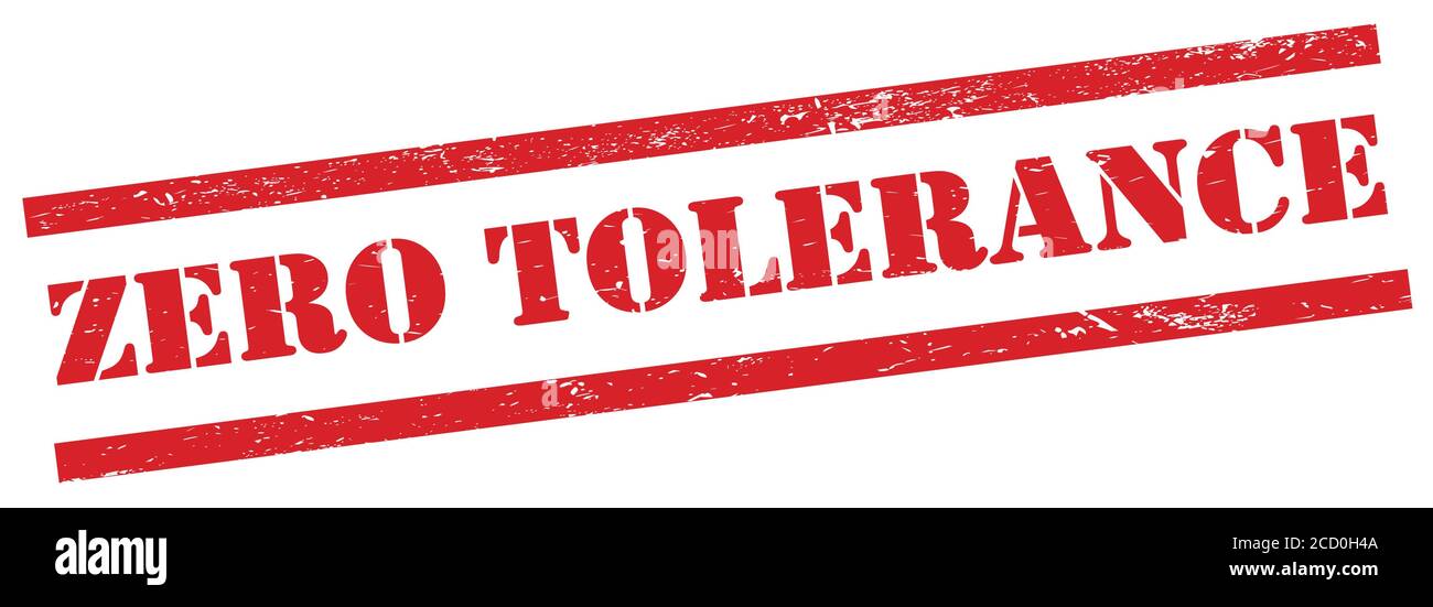 Zero Tolerance High Resolution Stock Photography and Images - Alamy