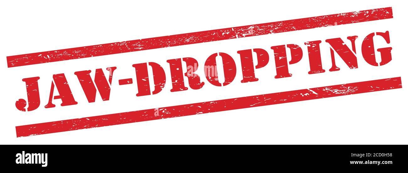 Jaw dropping word hires stock photography and images Alamy