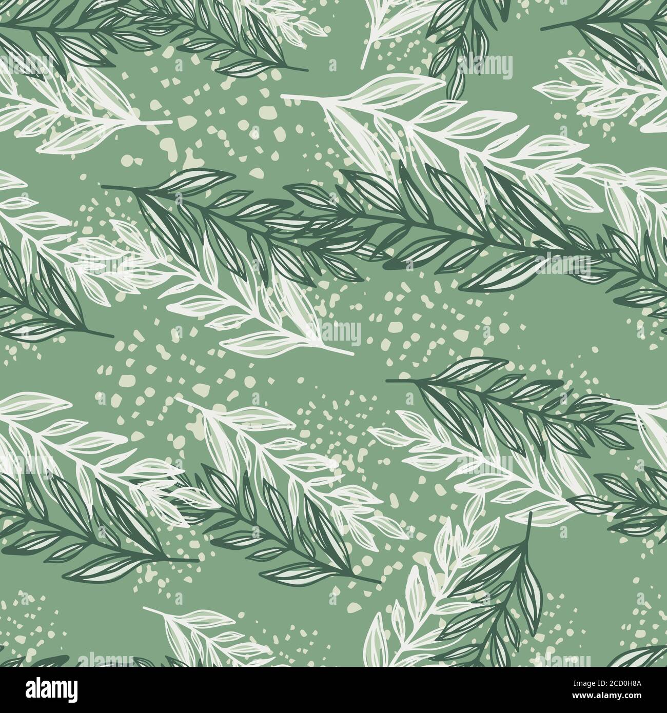 Seamless floral patten Stock Vector Images - Alamy