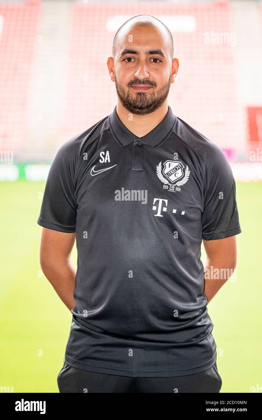 UTRECHT Photocall Jong FC Utrecht football season 2020 2021 25 08 2020 Stadion de Galgenwaard Said Amine Photo by Pro Shots Sipa USA Stock Photo Alamy