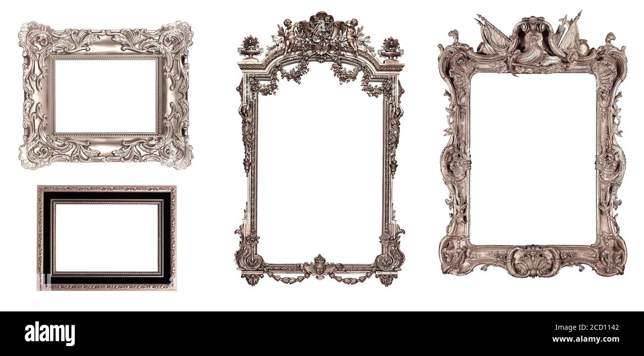 Image Frame Old isolated antique old picture frame Stock Photo - Alamy