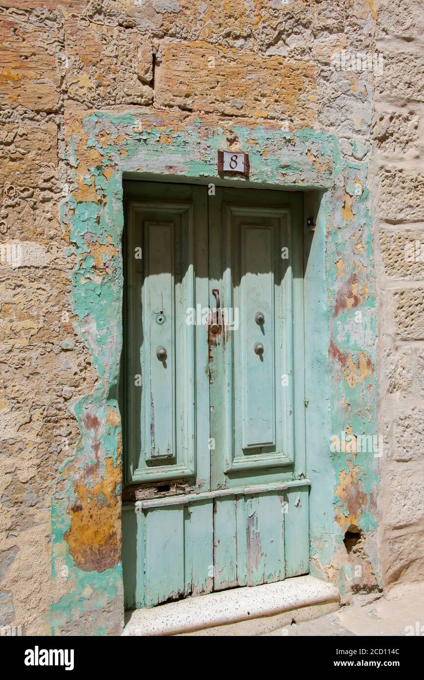 Green door door malta hi-res stock photography and images - Page 2 - Alamy