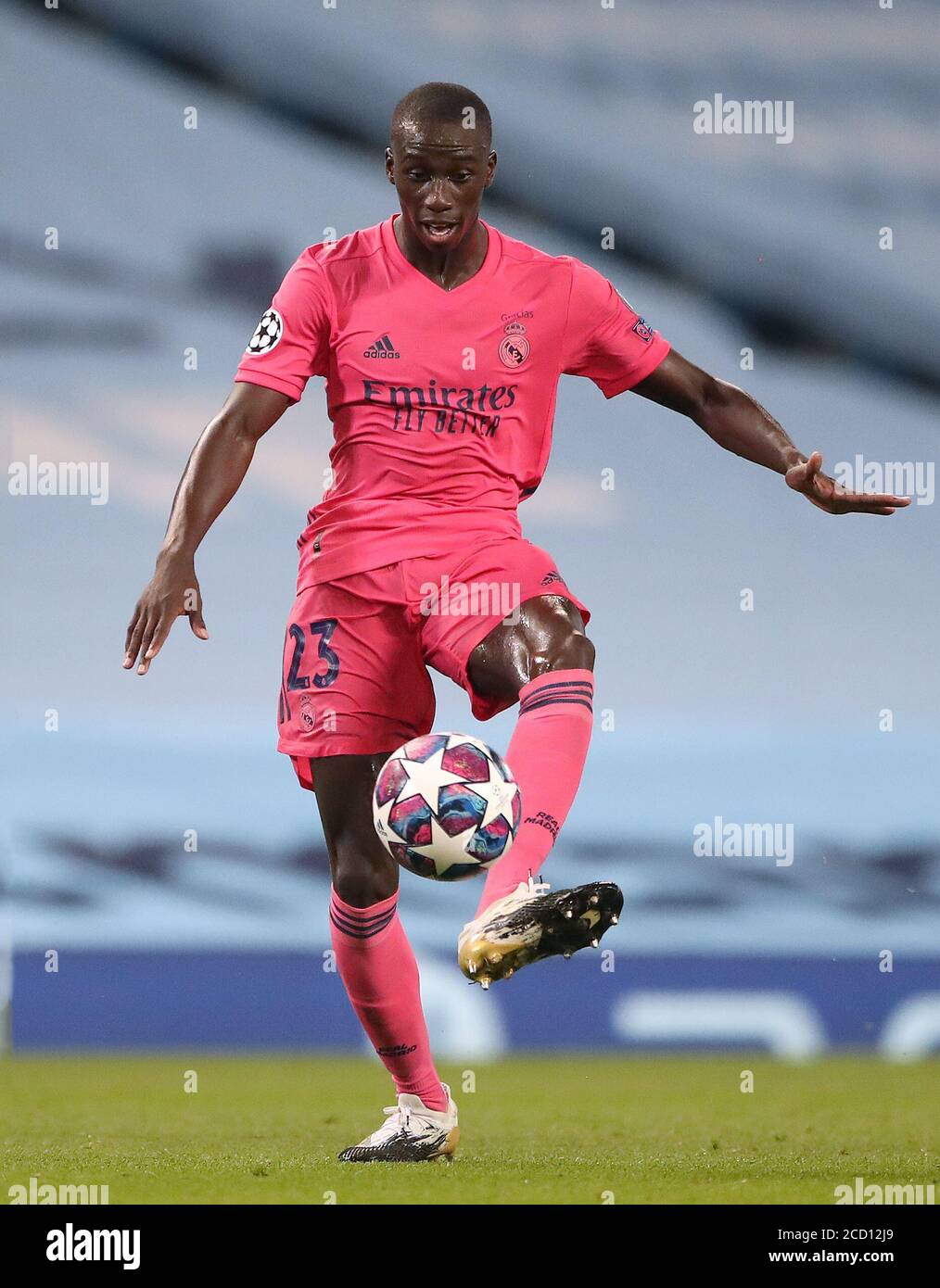 Real Madrid's Ferland Mendy during the UEFA Champions League, round of