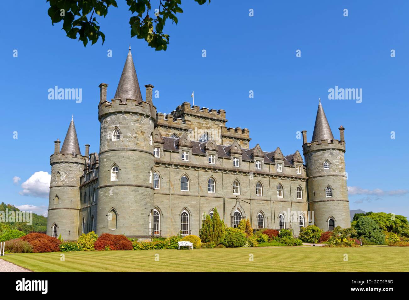 Inveraray Castle, Inveraray, Argyll, Scotland. Stock Photo