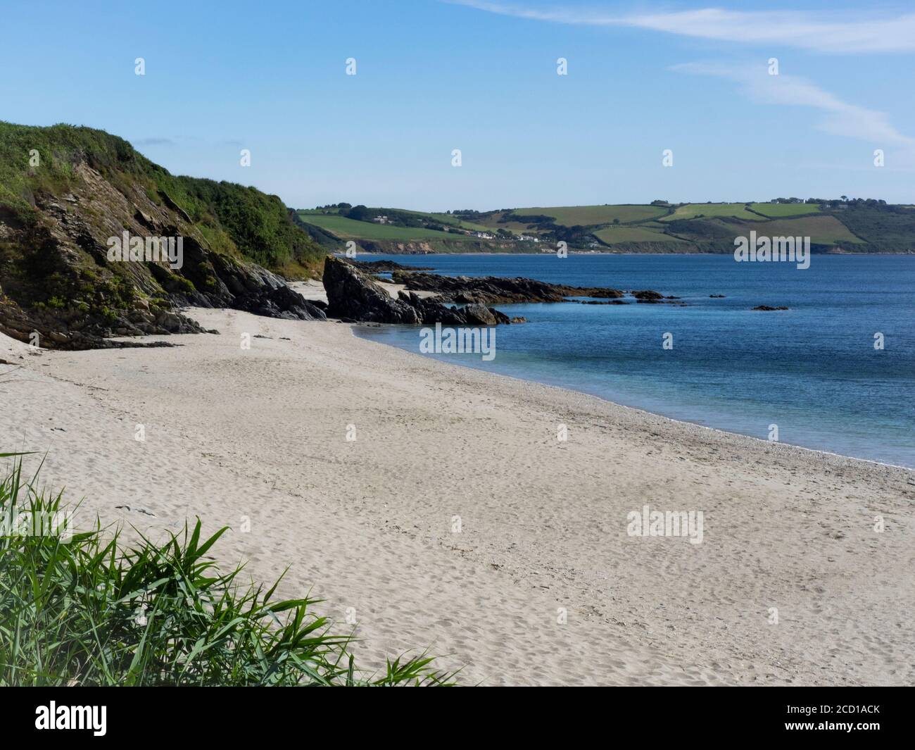 Porthbean Beach The Roseland Peninsula Cornwall UK Stock Photo Alamy porthbean-beach-the-roseland-peninsula-cornwall-uk-stock-photo-alamy