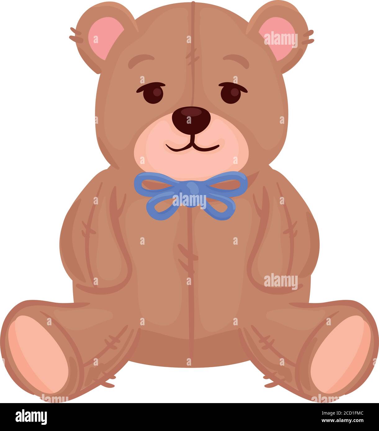 toy teddy bear, in white background Stock Vector Image & Art - Alamy