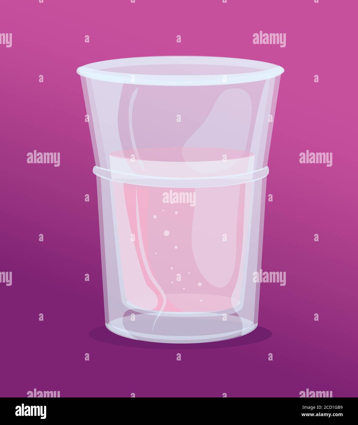 Download Mockup Transparent Glass Transparent Empty Glasses Goblet Stock Vector Image Art Alamy
