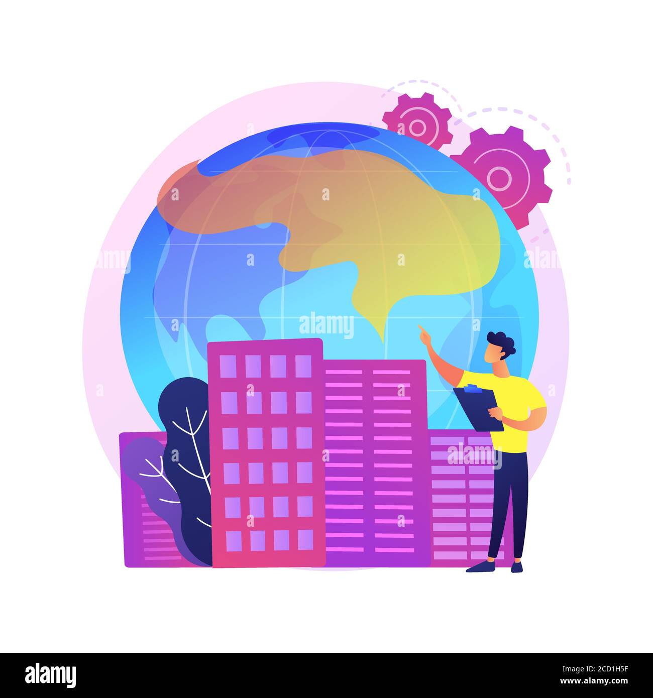 Greenhouse Effect Illustration High Resolution Stock Photography And Images Alamy