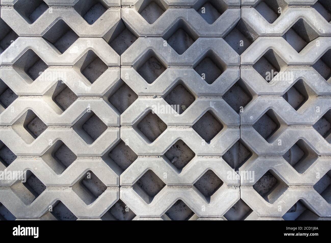 Paving stone masonry. Grey Stone Block Paving Stock Photo