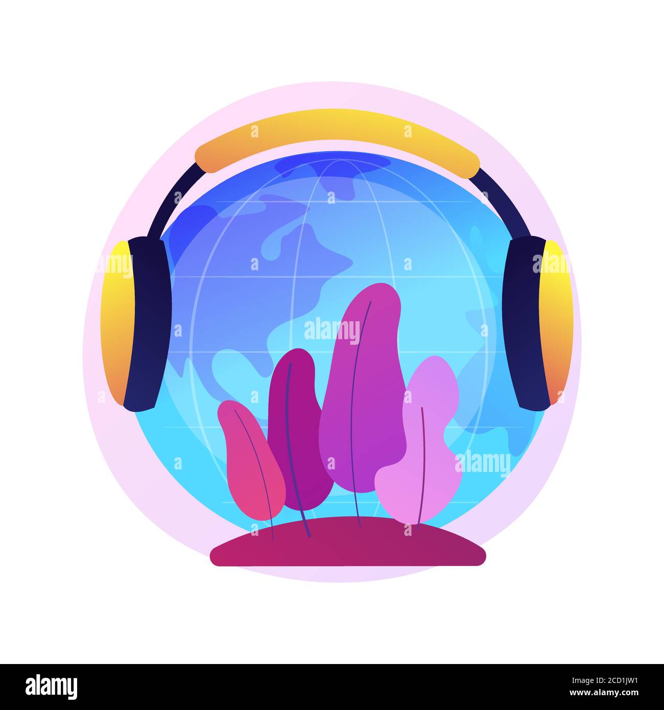Noise Protection Abstract Concept Vector Illustration Stock Vector Image Art Alamy