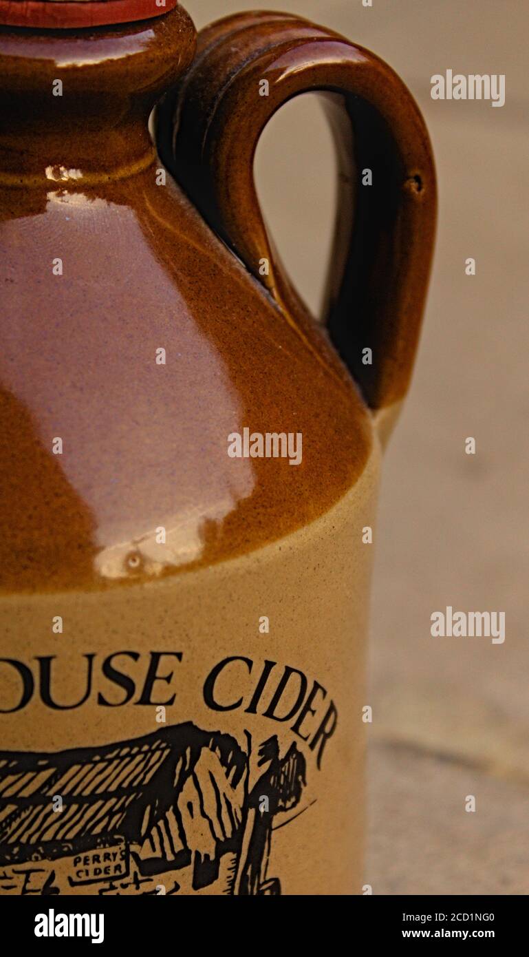 old clay jug Stock Photo