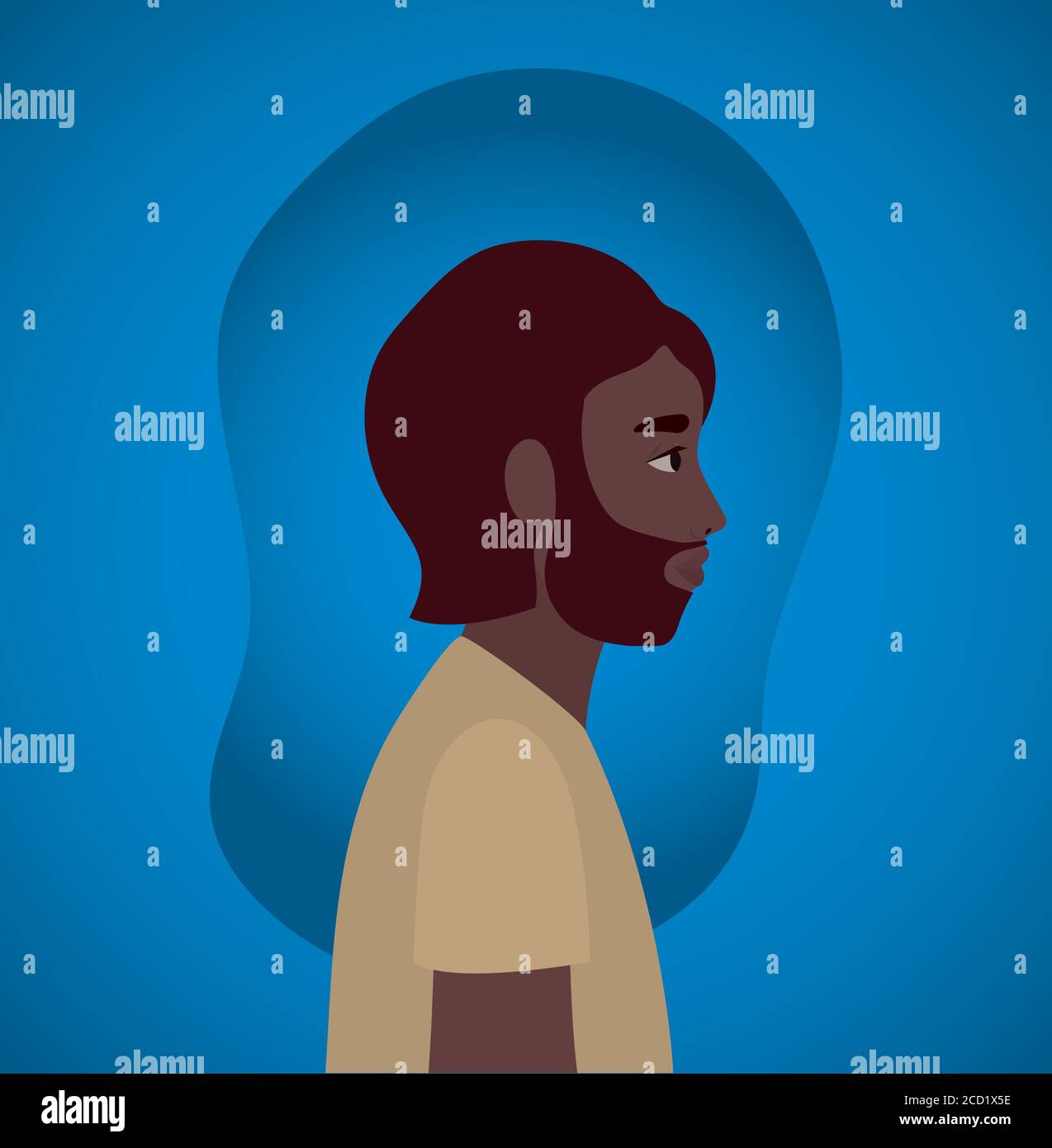 black man cartoon with beard in side view on blue background design, Boy male person people human social media and portrait theme Vector illustration Stock Vector Image & Art - Alamy black man cartoon with beard in side view on blue background design, Boy male person people human social media and portrait theme Vector illustration Stock Vector Image & Art - Alamy