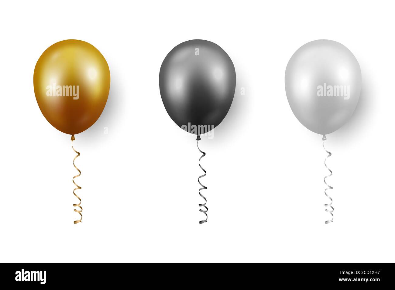 Ballon coeur Banque d'images noir et blanc - Alamy