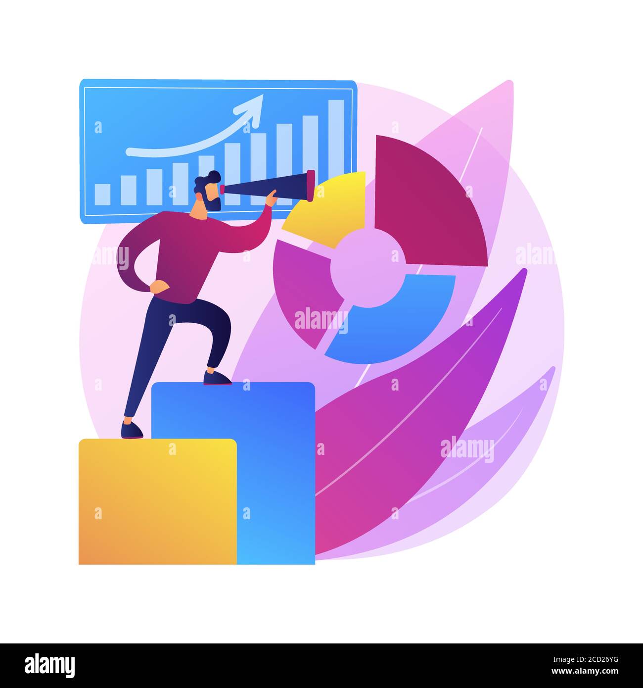Business Intelligence abstract concept vector illustration Stock Vector ...