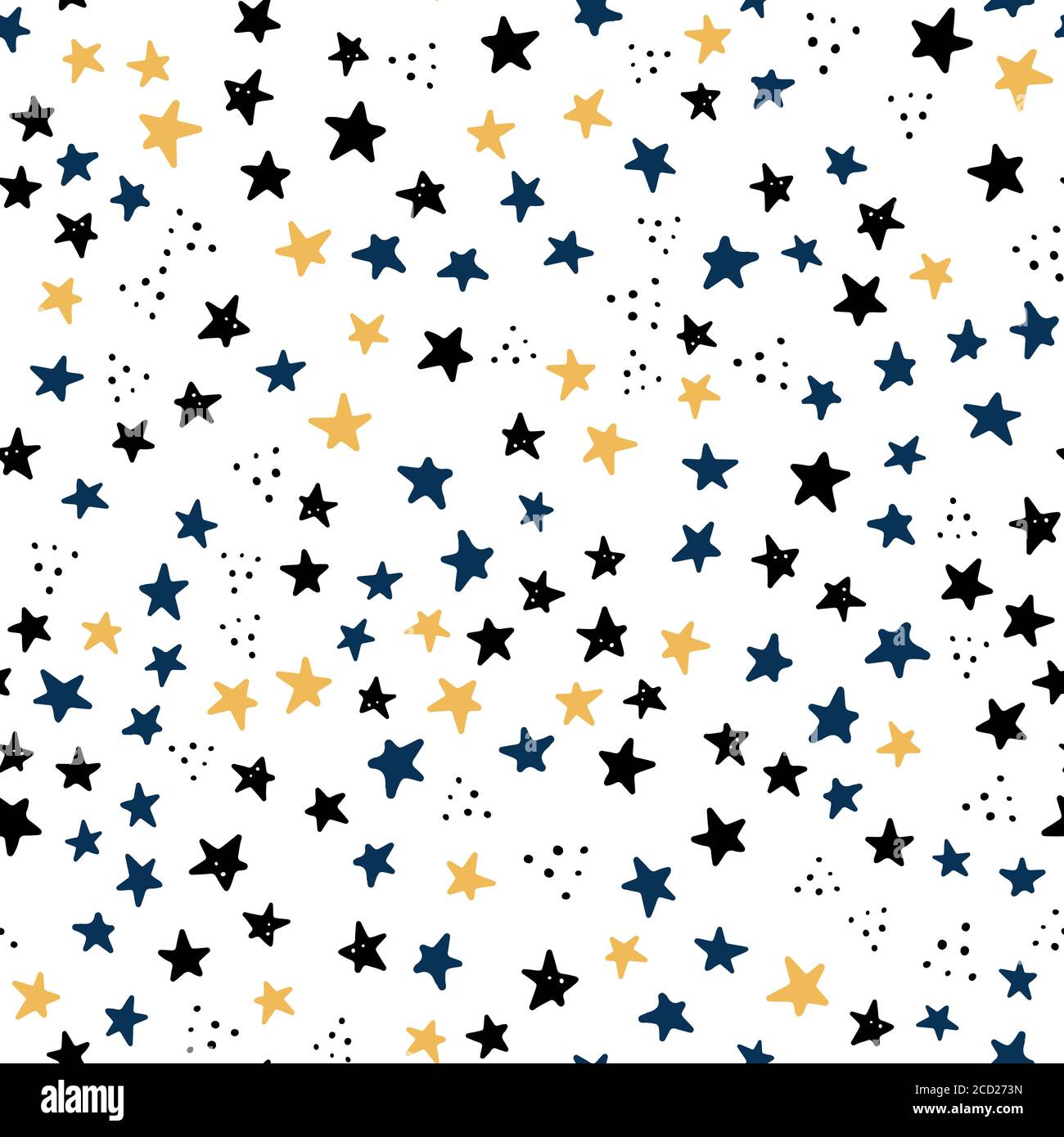 Space and galaxy hand drawn seamless pattern with star element. Cosmos  pattern by doodle style. Vector illustration for kids fabric, children print,  textile, wallpaper Stock Vector Image & Art - Alamy