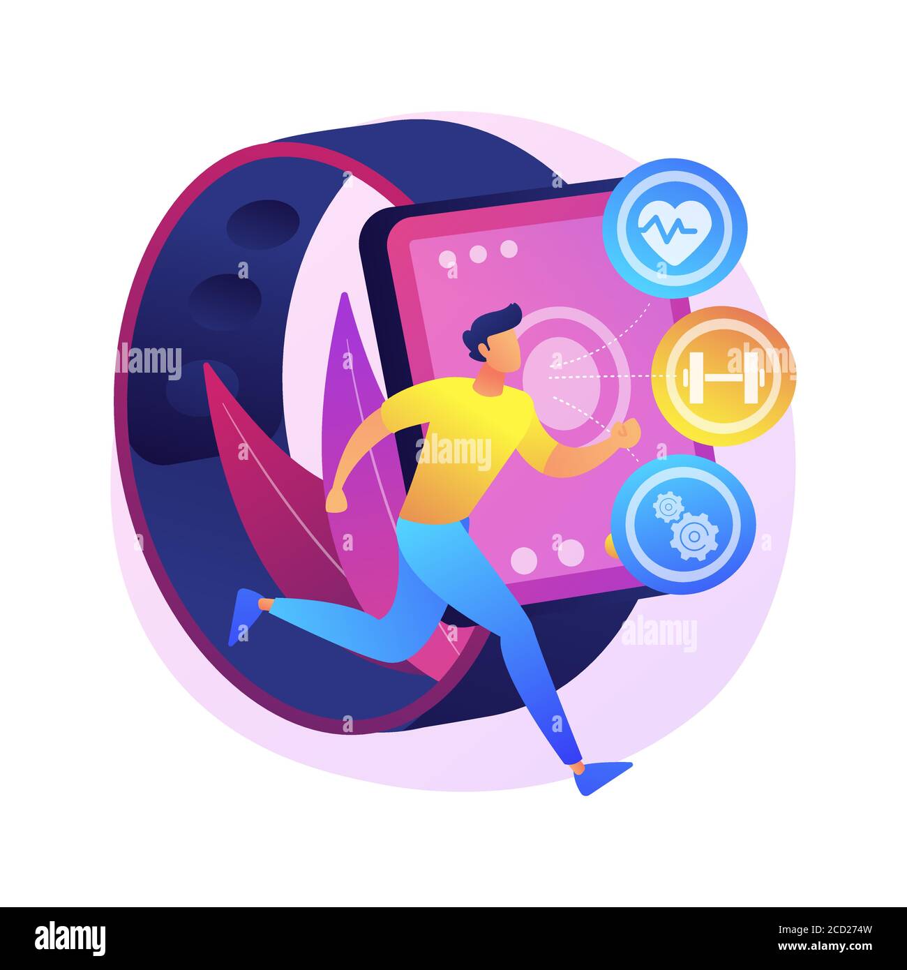 Wearable technology, wearables, fashionable technology, wearable devices,  tech togs, or fashion electronics are clothing and accessories  incorporating Stock Vector Image & Art - Alamy