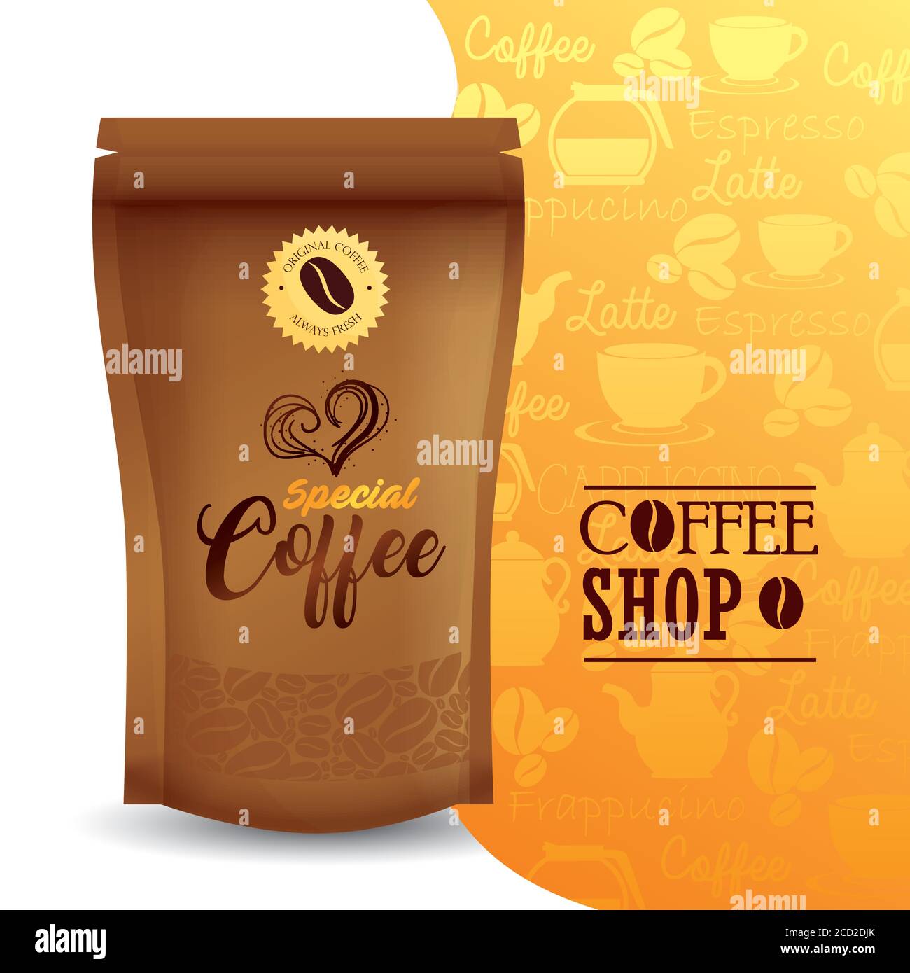 Download Branding Mockup Coffee Shop Restaurant Corporate Identity Mockup Zip Package Of Special Coffee Stock Vector Image Art Alamy