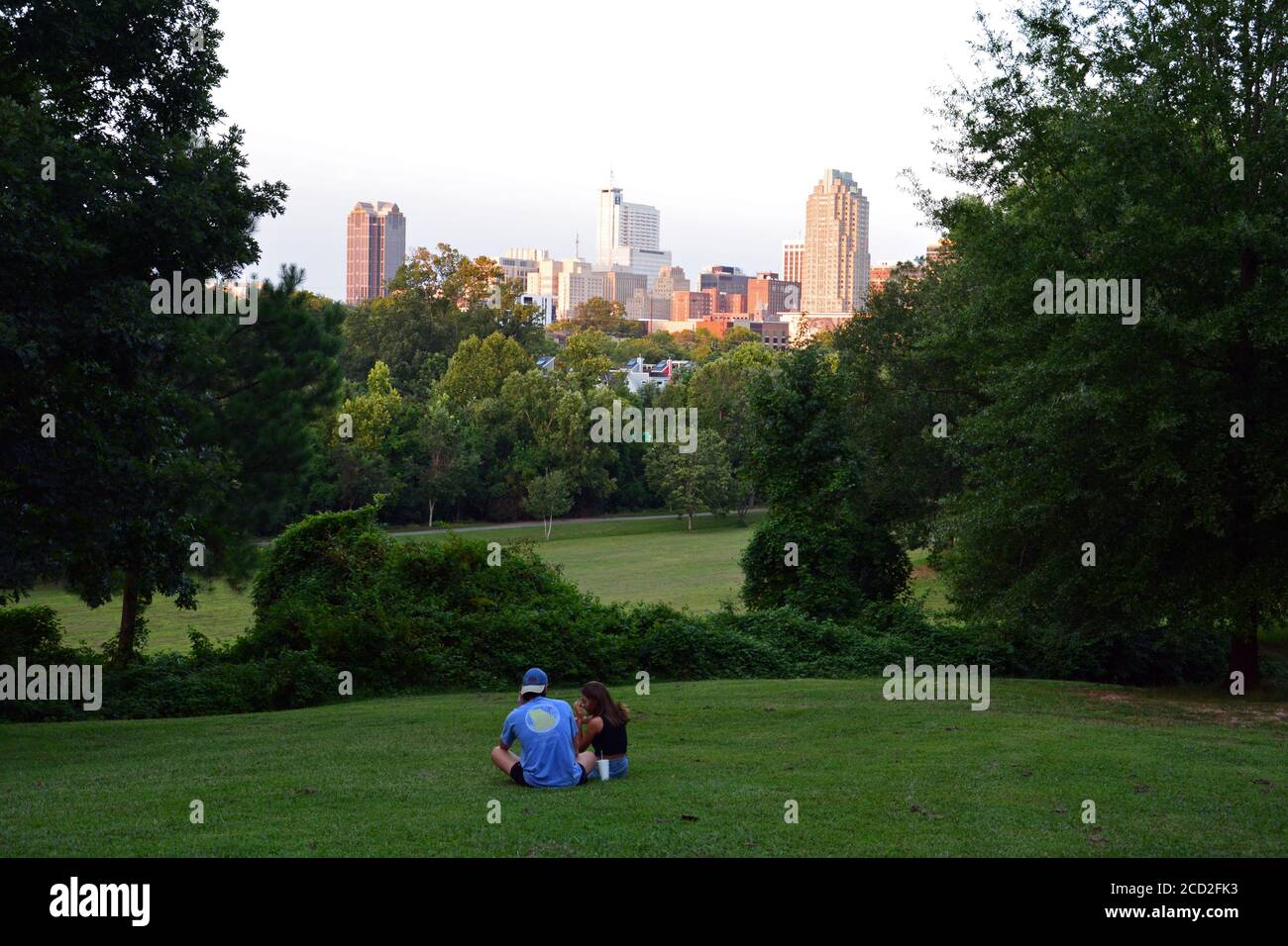 The Setting Sun Highlights The Buildings Of Downtown Raleigh From An Overlook In Dorothea Dix Park On A Summer Evening Stock Photo Alamy The Setting Sun Highlights The Buildings Of Downtown Raleigh From An Overlook In Dorothea Dix Park On A Summer Evening Stock Photo Alamy