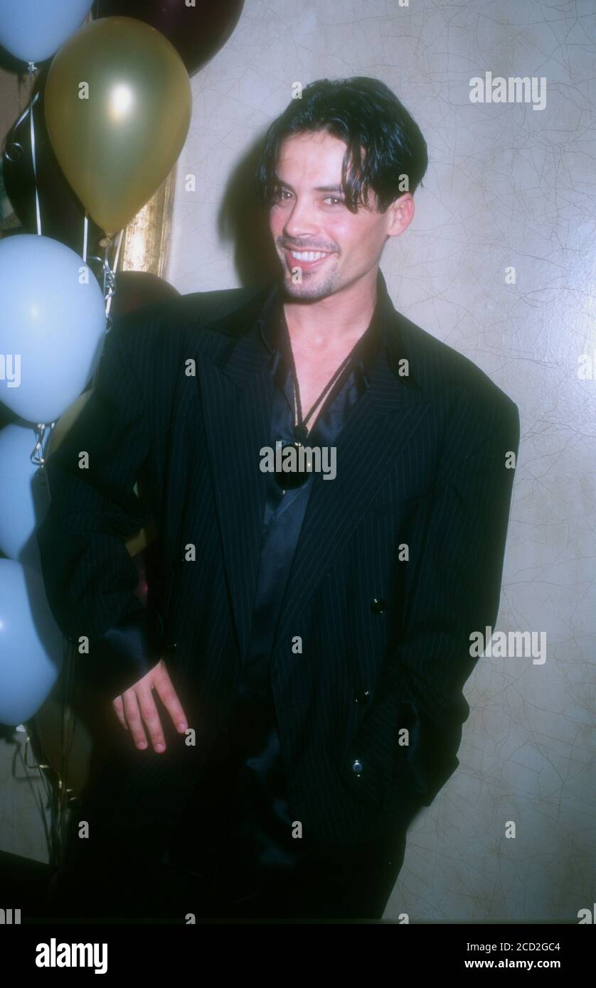 Century City, California, USA 10th March 1996 Actor Luigi Amodeo attends the Seventh Annual GLAAD Media Awards on March 10, 1996 at the Century Plaza Hotel in Century City, California, USA. Photo by Barry King/Alamy Stock Photo Stock Photo